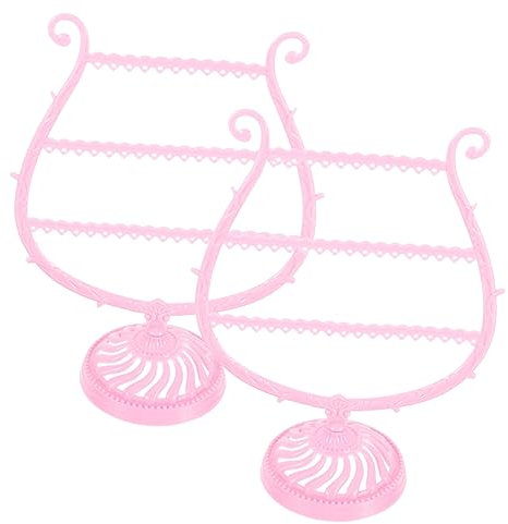 2 porta gioielli in di vino, per orecchini, organizer per gioielli, organizer, orecchini, in plastica