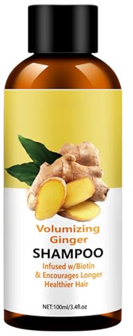 EONFAVE Ingwer Shampoo Gegen Haarausfall - Anti-Juckreiz Feuchtigkeitsspendend Kopfhautpflege Hair Shampoo - Anti Haarausfall, Nahrhaft Haarwachstum Beruhigend Shampoo Für Juckende Trockene Kopfhaut