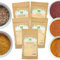 Marokkanisches und Arabisches Gewürzset von der Grünen Essenz 5er Pack - Ras El Hanout - Shawarma - Zatar - Sumach - Harissa - natürlichen Gewürzmischungen für orientalische Gerichte