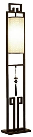 Lampadaire Lampadaire sur Pied Lampadaire Créatif Nouveau Lampadaire en Fer Forgé Chinois Lampe De Table en Tissu Antique Lampe De Salon Simple Lampe De Table De Chevet lampadaire Salon