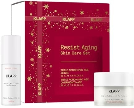 KLAPP Cosmetics - Resist Aging Skin Care Set - Christmas 2024 (50 ml + 30 ml)