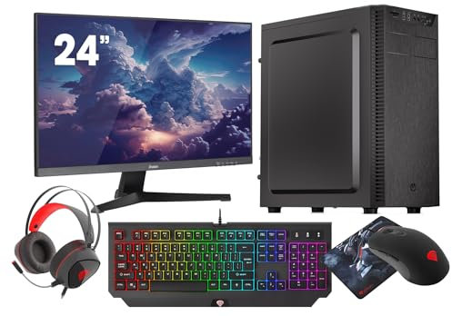 VIST PC Gaming Core i5 12400 - RAM 16Gb - Intel UHD - SSD 1TB M.2 - WiFi - 24 - Windows 11 Pro