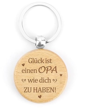 JoyrnalK Geschenke für Opa Schlüsselanhänger Vatertagsgeschenk für Opa Geschenk Geburtstag von Enkel Geburtstagsgeschenk Sinnvolle Geschenke Vatertag Weihnachten Ostergeschenk Weihnachtsgeschenke