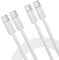 USB C Charger Cable,2-PACK 6FT/1.8M USB C to USB C Cable,60W Fast Charging Braided USBC Phone Charger for iPhone 16 15 Pro,MacBook iPad Pro Air,Samsung S25 S24 S23,Google Pixel etc