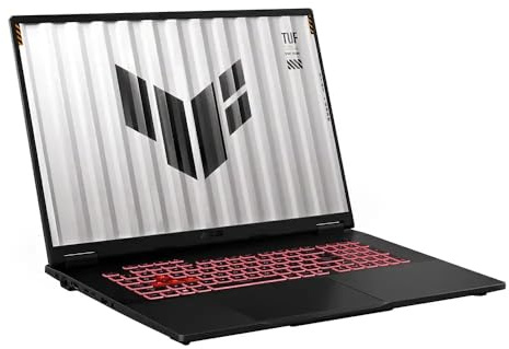 ASUS NOTEBOOK TUF GAMING FA808UP, 18 2560X1600 240 HZ, AMD RYZEN 7 260, 16 GB DDR5, SSD 1TB NVME, NVIDIA RTX5070 8GB GDDR7, WEBCAM FHD, WINDOWS 11, TAST.RETR.RGB, GREY