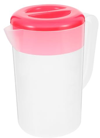 BEBEMOKO Jarra de Reutilizable con Jarra para Refrigerador y Resistente para Uso Familiar y Hostelería