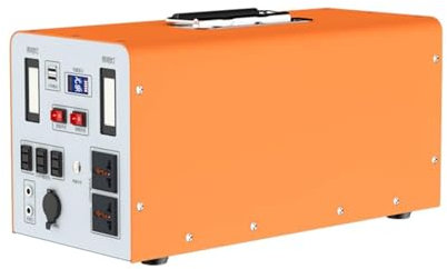 Générateur solaire 2000 W (crête 4000 W), centrale électrique portable avec prise secteur, USB-C, CC, port voiture, batterie d'alimentation de secours pour camping-car, camping-car d'urgence (220 V)