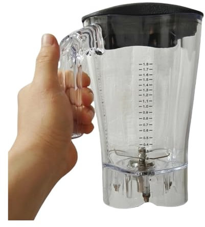 BLIRBAMD Recipiente For Licuadora, Compatible con Hamilton Beach, HBH650-CCC/550/850, Vaso Mezclador De Repuesto