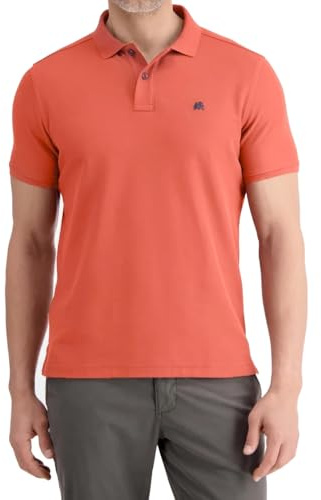 Klassisches Herren Poloshirt (DE/NL/SE/PL, Alphanumerisch, 3XL, Regular, Regular, 328 - Vivid red)