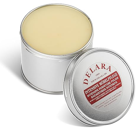 DELARA Entretien intensif des Meubles de très Haute qualité avec Cire d'abeille et Huile de Coco, 500 ML, incolore