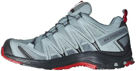 Salomon Xa Pro 3d Gore-tex, Traillaufschuhe Herren, Lead Black Barbados Cherry, 43 1/3 EU