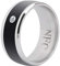 Smart NFC Multifunktionsring, Universal Wear Finger Digital Ring Magic Wearable Device Universal für Mobiltelefon(size8)
