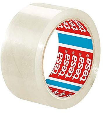 6x Tesa Klebeband transparent Solid & Strong Paketklebeband 50mm x 66m 6er Pack