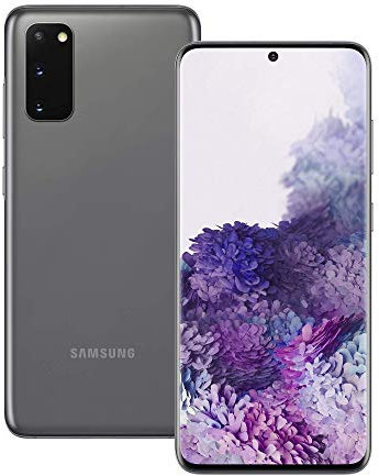 Samsung Galaxy S20 - Smartphone 6.2 8 GB di RAM, 128 GB di ROM, Fotocamera Posteriore Quadrupla da 64 MP, Exynos 990 Octa-core, Batteria da 4000 mAh), Cosmic Grey (Ricondizionato)