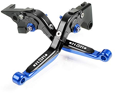 XSR 700 XSR 900 CNC Bremshebel Kupplungshebel Klappbar Ausziehbar Kupplung Bremshebel-Set Für XSR700 XSR900 ABS 2016-2020 Schwarz+Blau