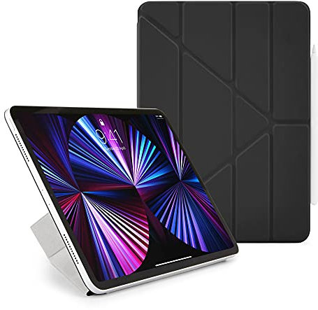 Origami 4 IMANTADO: Funda para iPad - iPad Pro 11 (2021 & 2020 & 2018) & Air 10.9?, Black