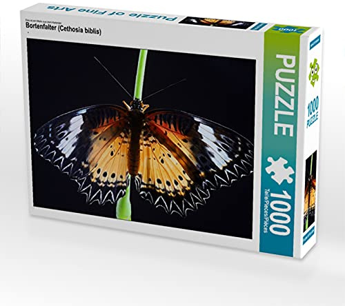 CALVENDO Puzzle Bortenfalter (Cethosia biblis) | 1000 Teile Lege-Größe 64 x 48 cm Foto-Puzzle für glückliche Stunden