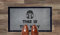 Artisan Kiss Grey Nylon Door Floor Mat Anti Slip Backing 70x40cm Gifts Presents Wedding Novelty (70 x 40 cm, Mandalorian This Is The Way)