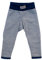 Lilano, Merino Baby Hose Nabelbund mit Umschlag, 70% Wolle (Bio), 30% Seide, 210gr./m² (Blau/Natur, 86)