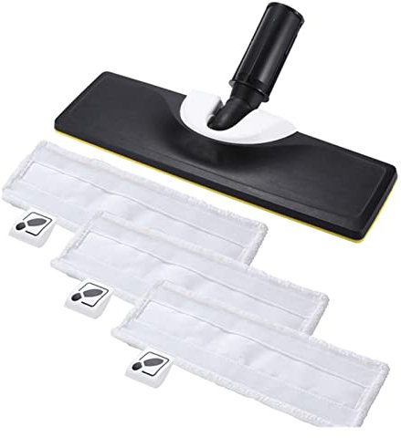 MGRAS Mop Cover,Abrasive Fibres For Exterior Windows,For SC Steam Cleaner Parts Floor Brush Fit For Karcher SC Series Hoover parts and accessories (Color : Dark Grey)