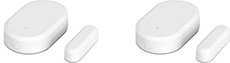 HDYS Tuya Zigbee 3.0 Smart Contact Detectors Security Gate Door Sensor Transducer Smart Life Home(2PCS)