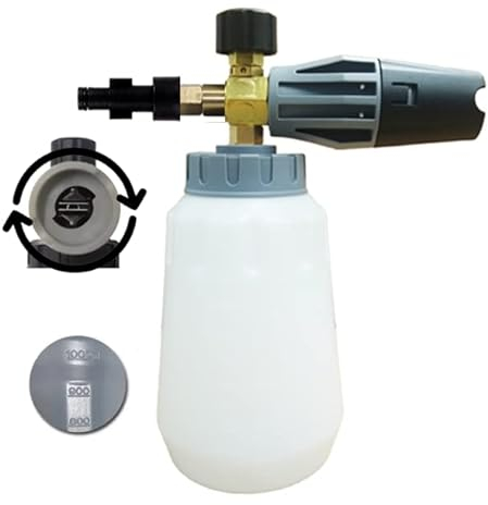 DetailedOnline Snow Foam Lance Gun - Pressure Washer Gun Application - Fits Screwfix Titan Rac (Type 1)