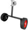 MagiDeal Rueda de Soporte para Recortadora de Césped, Piezas Auxiliares de Repuesto Ajustables de 12 Cm de Diámetro, Accesorio Duradero para Recortadora de HIL, Se Adapta a Eje de 28 mm.