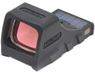 Holosun SCS-PDP-GR Offenes grünes Reflexvisier/Rotpunktvisier + wechselbarem 2MOA Punkt, 32MOA Kreis Absehen Solarzelle, schwarz, Jagd, Sportschießen Softair, Tactical mini - 70156898