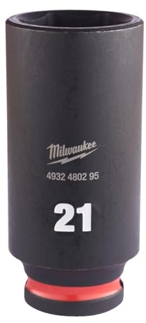 Milwaukee Shockwave Impact Socket 3/8 Inch Long 21-4932480295