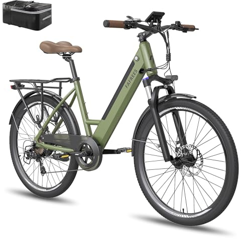 Fafrees F26 Pro E Bike 26 Zoll Elektrofahrrad mit Bluetooth-APP 250W City Ebike 36V 14.5Ah Abnehmbarer Akku Mountainbike 25 km/h Shimano 7S Maximales Drehmoment 42N.m
