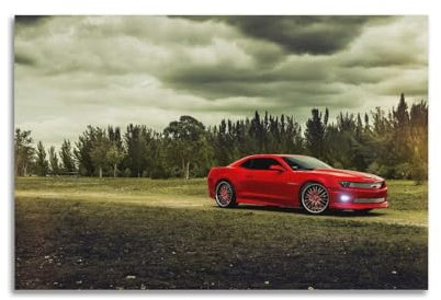 NAJOY Sportwagen-Poster für Camaro, Superauto-Rennwagen-Poster, dekorative Malerei, Leinwand, Wandposter und Kunstdruck, moderne Familienschlafzimmer-Dekoration, Poster, 20 x 30 cm