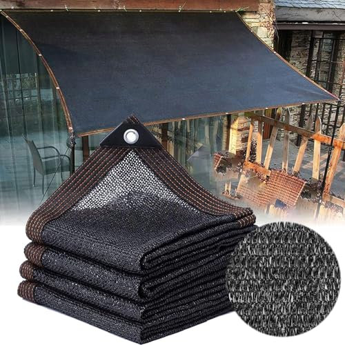 2X3M Filet D'Ombrage,Filet Protection Solaire 90%,Voile D'ombrage avec œillets,Filet RéSistant Aux UV,UV Tissu D'Ombrage pour Pergola,Terrasse,Plantes,Serre,Jardin,Patio Lawn,Poulailler