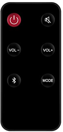 VINABTY AXS014BTU Replacement Soundbar Remote Control Applicable For HITACHI Soundbar System Compatible With Soundbar Models AXS014U AXS014BTU AXS020WE