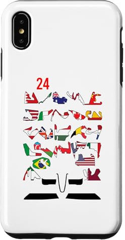 Hülle für iPhone XS Max 2024 Formula Racing Track Formel Race Formel Auto Fan