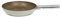 ARTHUR MARTIN, Poêle 24 cm Grand Chef, Aluminium forgé, revêtement anti adhérent, poignées et anses en acier rivet, Tous feux dont induction, Compatible Lave Vaisselle, Crème