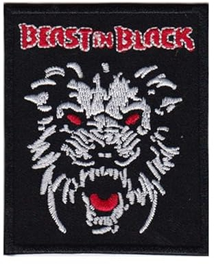 Beast In Black Metal Band Aufnäher Besticktes Patch zum Aufbügeln Applique