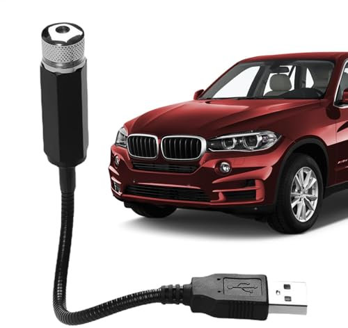USB Star Projector Night Light - Car Roof Lights USB Car Ceiling Light - Romantic Portable Car USB Night Light Decorations For Car, Bedroom,