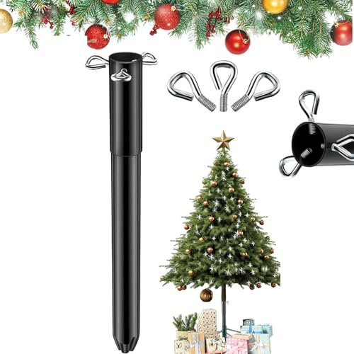 Artificial Christmas Tree Height Extender, Christmas Tree Riser Platform, Christmas Tree Base Height Extender, Fits 0.5-1.25 Inch Tree Poles, Make Christmas Tree Taller (1PCS)