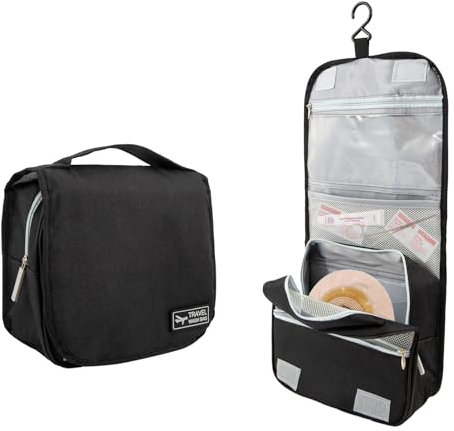 Ostomie Kolostomie Reisetasche Hängende Ostomie Zubehör Taschen für Ostomie Kolostomie Foley Katheter, Medizinisches Zubehör Ileostomie Ostomie Beutel Zubehör (Schwarz)
