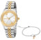 Just Cavalli Damen Analog Quarz Uhr mit Edelstahl Armband JC1L361M0075