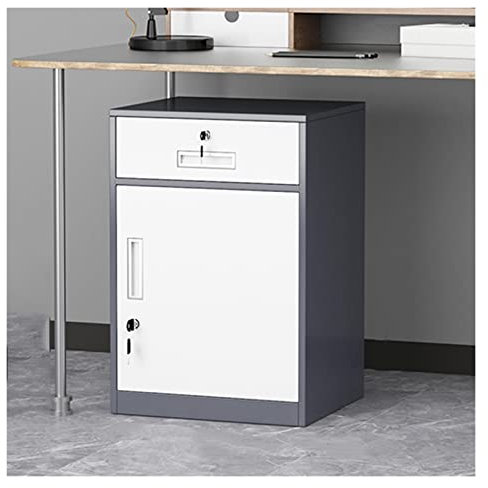 HanDpi Abschließbarer Aktenschrank aus Metall zur sicheren Aufbewahrung im Homeoffice (4 1,4 mm)