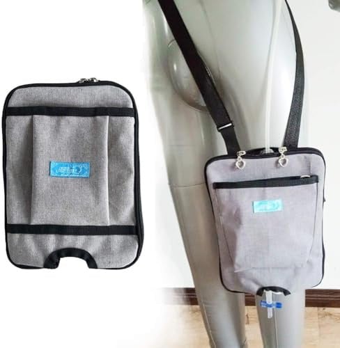 Uriry Katheterbeutel - Stomabeutel Katheter Beinbeutel Fixgeräte - Urin Draige Pflegeträger Für Zuhause, Reisen, Rollstuhl & Bett, 2000ml