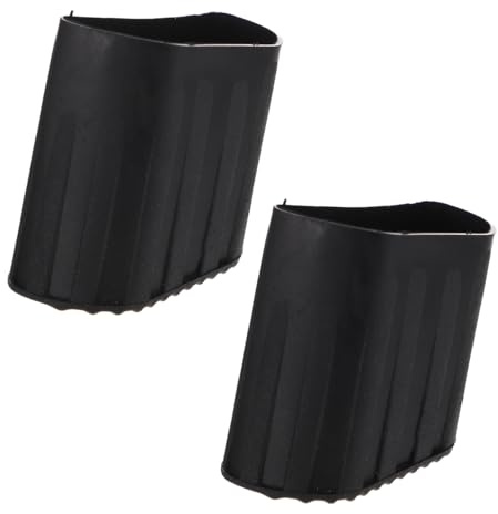 Ciieeo Couvre-Pieds D'Échelle Antidérapants En Caoutchouc 4 Pièces Accessoire Pour Échelle Télescopique Et Pliante Patin D'Escabeau Protection Du Sol Et Stabilité