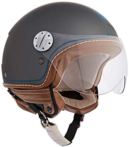 Demi Jethelm CGM 109V SANTA MONICA, Grau (Titanium opaco), M