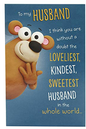 Husband Birthday Card for Him - Funny, Joke Birthday Card