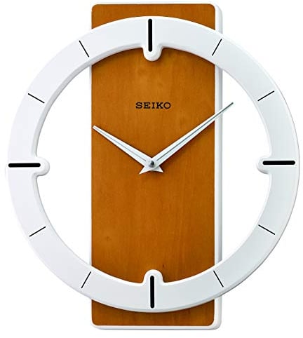 Seiko Wanduhren, Holz, braun, 322 mm