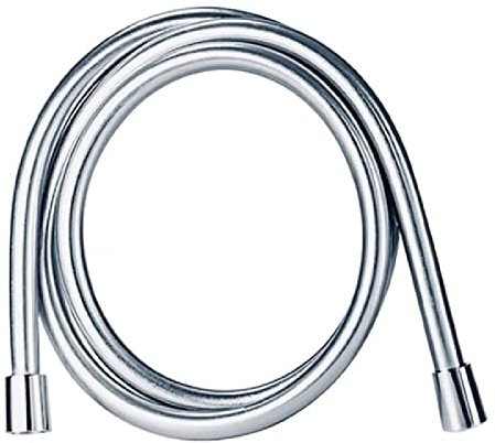 Manguera de PVC de alta presión, plateada, flexo de ducha liso, flexo de ducha de mano para baño, flexo de ducha flexible,200cm
