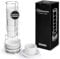 MIAMIO – 6 x 75 ml Espresso Tassen/Espressotassen Set mit Ständer Steingut Keramik - Palmanova Kollektion (White)