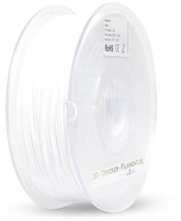 Z3D® Drucker Filament PETG 2,85mm 1kg WEIß