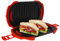 Sandwichmaker für die Mikrowelle 27 x 14.5 x 4 mm Antihaft Oberfläche Schneller Microwave Grill Spülmaschinenfest Sandwichmaker Mikrowellen Grillplatte Küchengeräte Sandwich Zubereitung